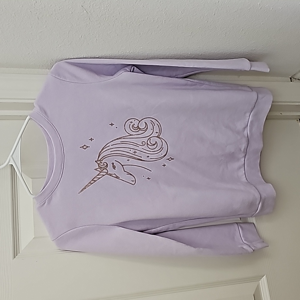 Cat and Jack Girls Unicorn Sweatshirt